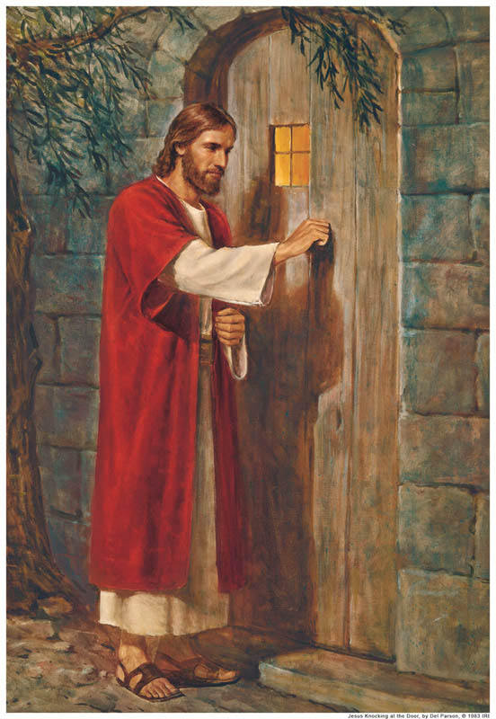 Jesus-Door-Knock-Mormon Why doesn't God Just Show Himself?