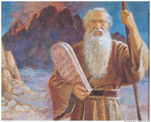 Moses Ten Commandments Mormon