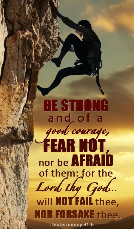 Jesus Christ - Be strong and of a good courage