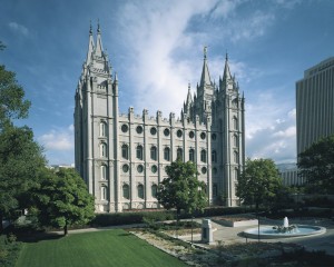 The Salt Lake Mormon Temple