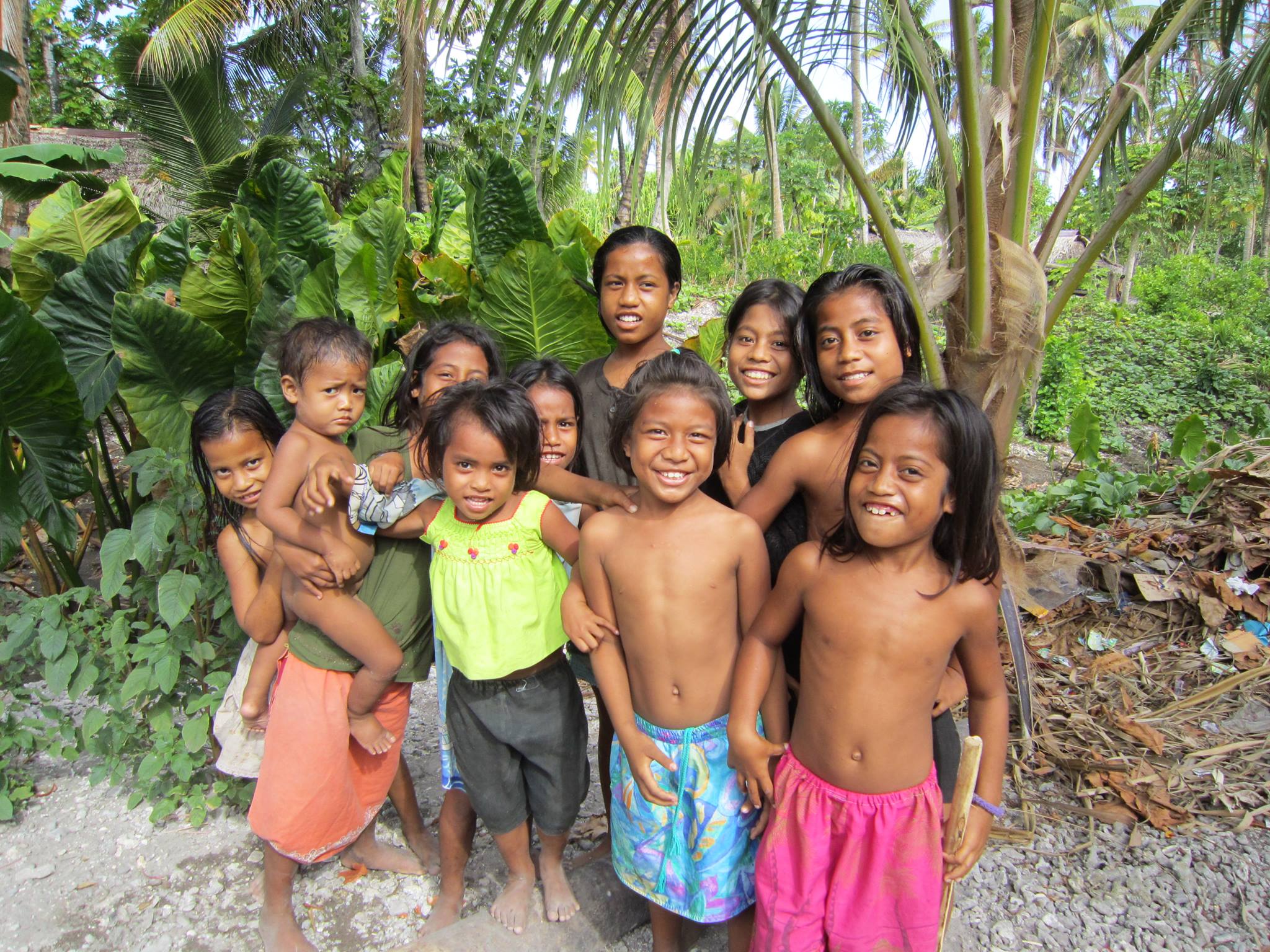 Kiribati Happy Children