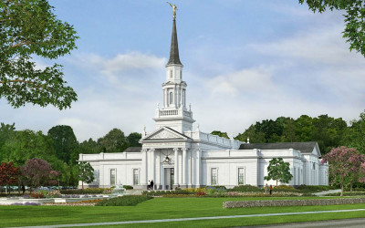 Mormon Temples Currently Under Construction Infographic